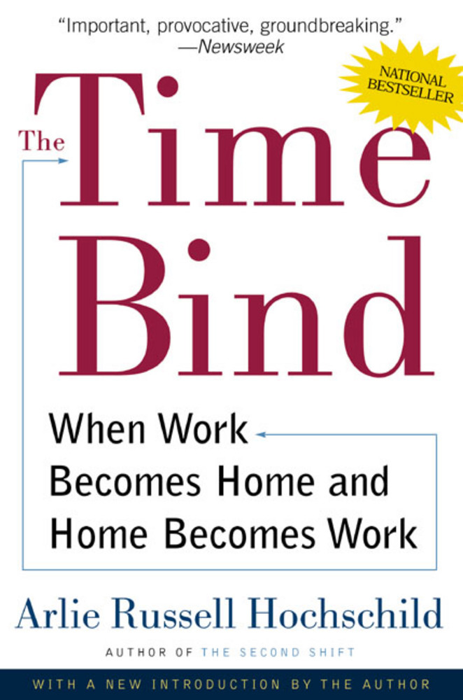 cover for The Time Bind: When Work Becomes Home and Home Becomes Work by Arlie Russell Hochschild