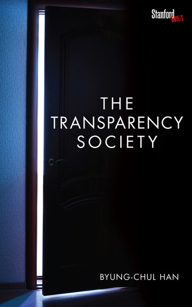 cover for The Transparency Society by Byung-Chul Han