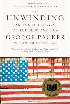 cover for The Unwinding by George Packer