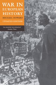 cover for War in European History by Michael Howard