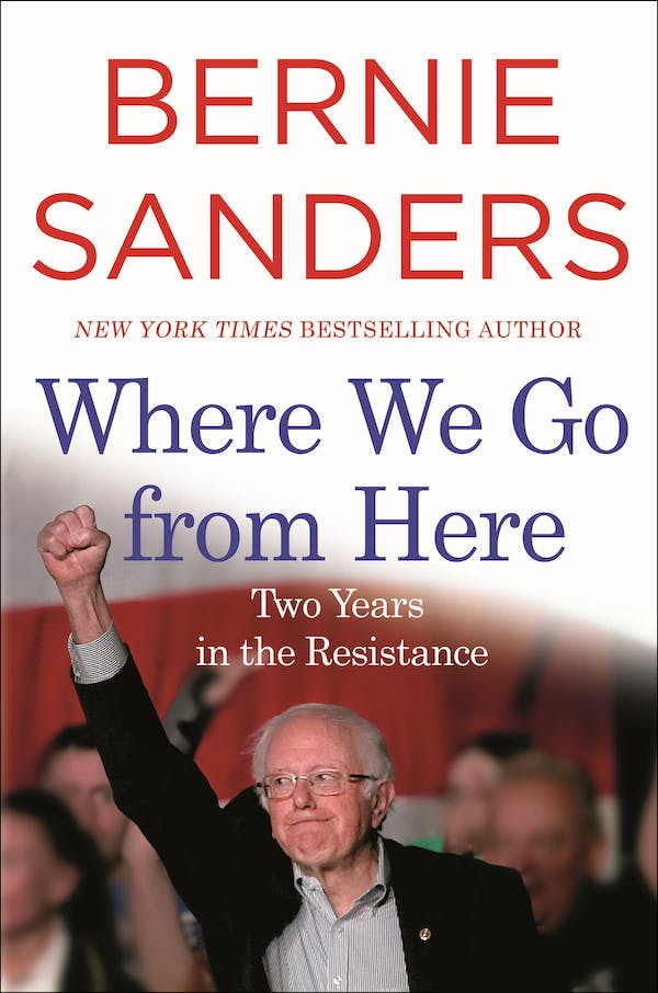 cover for Where We Go from Here by Bernie Sanders