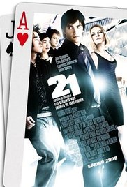 cover for 21, a film directed by Robert Luketic