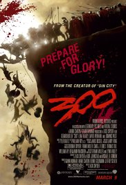 cover for 300, a film directed by Zack Snyder