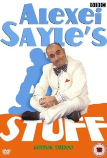 cover for Alexei Sayle's Stuff, a film directed by Marcus Mortimer