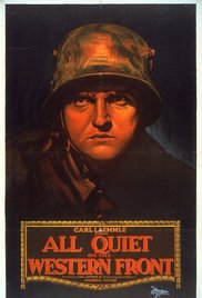 cover for All Quiet on the Western Front, a film directed by Lewis Milestone