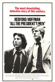 cover for All the President's Men, a film directed by Alan J. Pakula