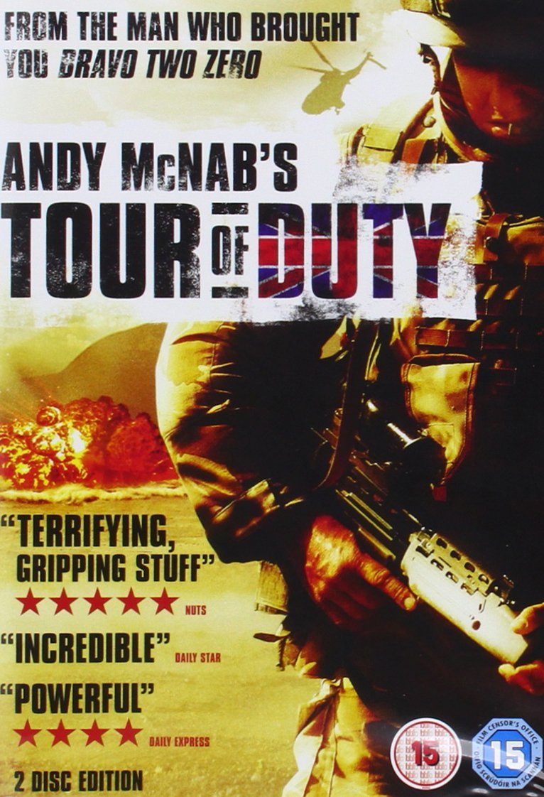 cover for Andy McNab's Tour of Duty, a TV series