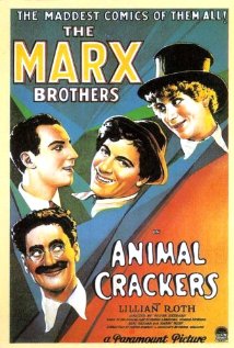 cover for Animal Crackers, a film directed by Victor Heerman