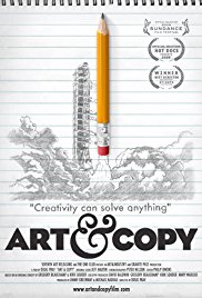 cover for Art & Copy, a film directed by Doug Pray