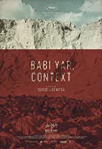 cover for Babi Yar, Context, a film directed by Sergey Loznitsa
