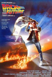 cover for Back to the Future I, a film directed by Steven Spielberg