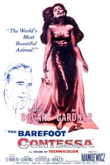 cover for The Barefoot Contessa, a film directed by Joseph L. Mankiewicz