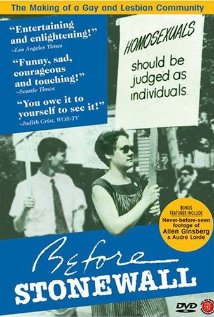 cover for Before Stonewall, a film directed by Greta Schiller and Robert Rosenberg
