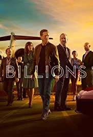 cover for Billions, a series created by Brian Koppelman, David Levien and Andrew Ross Sorkin