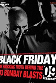 cover for Black Friday, a film directed by Anurag Kashyap
