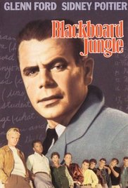 cover for Blackboard Jungle, a film directed by Richard Brooks