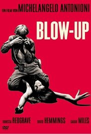 cover for Blow-Up, a film directed by Michelangelo Antonioni