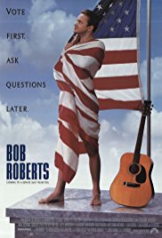 cover for Bob Roberts, a film directed by Tim Robbins
