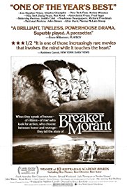 cover for Breaker Morant, a film directed by Bruce Beresford
