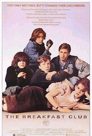 cover for The Breakfast Club, a film directed by John Hughes