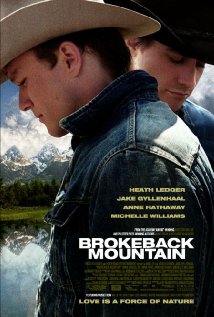 cover for Brokeback Mountain, a film directed by Ang Lee