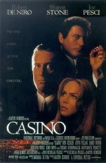 cover for Casino, a film directed by Martin Scorsese