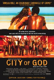 cover for City of God, a film directed by Fernando Meirelles and Kátia Lund