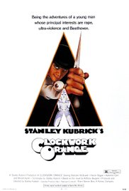 cover for A Clockwork Orange, a film directed by Stanley Kubrick