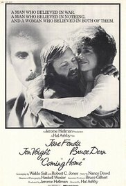 cover for Coming Home, a film directed by Hal Ashby