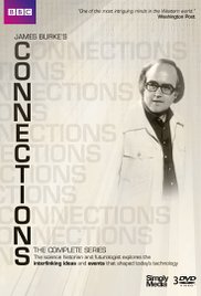 cover for Connections, a film starring James Burke
