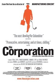 cover for The Corporation, a film directed by Mark Achbar and Jennifer Abbott