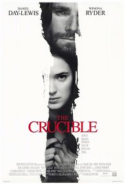 cover for The Crucible, a film directed by Nicholas Hytner