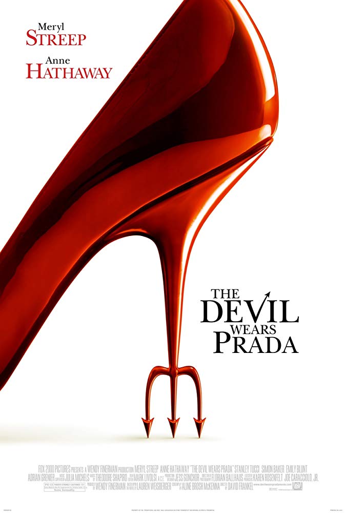 cover for The Devil Wears Prada, a film directed by David Frankel