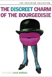 cover for The Discreet Charm of the Bourgeoisie, a film directed by Luis Bunuel