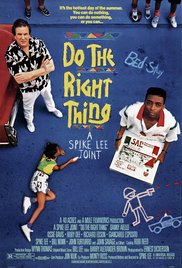 cover for Do the Right Thing, a film directed by Spike Lee