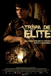 cover for Elite Squad, a film directed by José Padilha