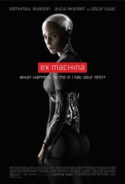 cover for Ex Machina, a film directed by Alex Garland