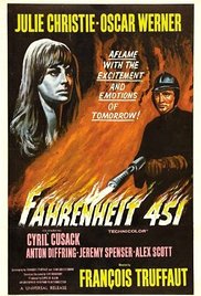 cover for Fahrenheit 451, a film directed by François Truffaut