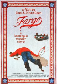 cover for Fargo, a film directed by Joel Coen