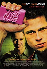 cover for Fight Club, a film directed by David Fincher