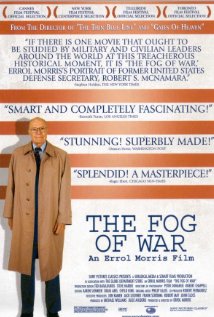 cover for The Fog of War: Eleven Lessons from the Life of Robert S. McNamara, a film directed by Errol Morris