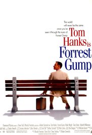 cover for Forest Gump, a film directed by Robert Zemekis