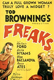cover for Freaks, a film directed by Tod Browning