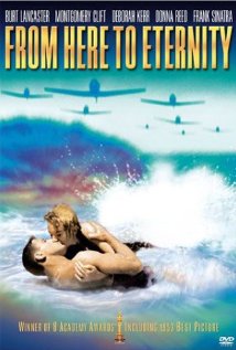 cover for From Here to Eternity, a film directed by Fred Zinnemann