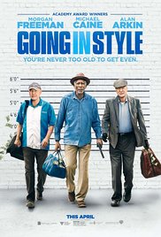 cover for Going In Style, a film directed by Zach Braff