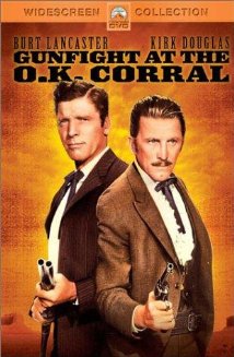 cover for Gunfight at the O.K. Corral, a film directed by John Sturges