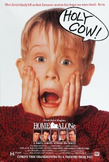 cover for Home Alone, a film directed by Chris Columbus