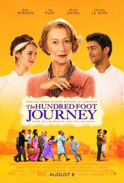 cover for The Hundred Foot Journey, a film directed by Lasse Hallström 