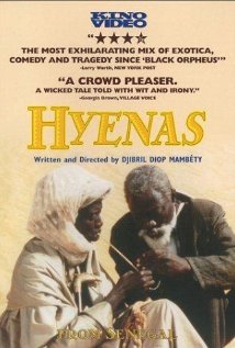 cover for Hyenas, a film directed by Djibril Diop Mambéty