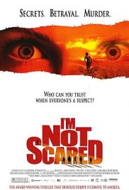cover for I'm Not Scared, a film directed by Gabriele Salvatores